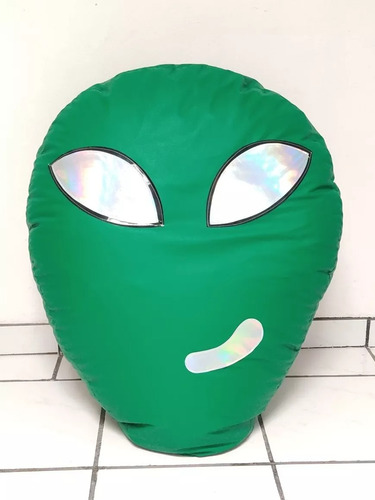 Sillon Puff Alien Grande Color Verde