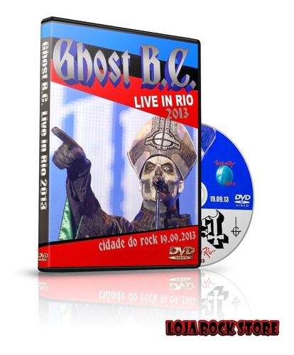 Dvd - Ghost Live At Rock In Rio 2013