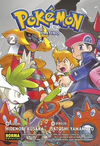 Manga- Pokémon N°23- Platino 2
