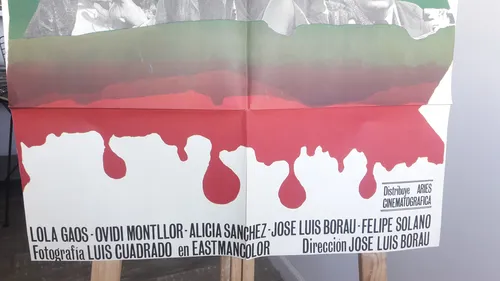 Afiche Cine Poster Pelicula José Luis Borau - Furtivos -