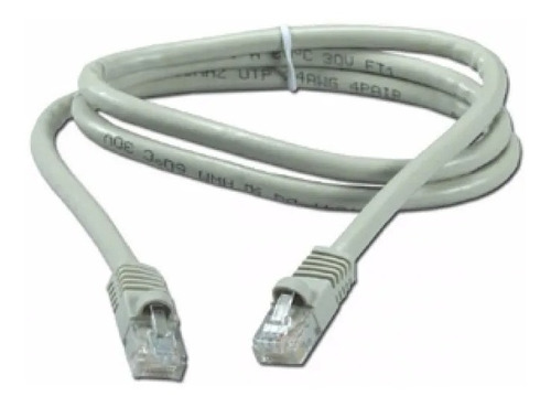 Cable De Red Patch Cord Lan 1 Metro Apto Pc Smart Tv Router