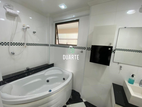 Imagem 13 de 29 de Apartamento No Itararé Com Planejados E Vista Mar - Ap03554 - 69207076