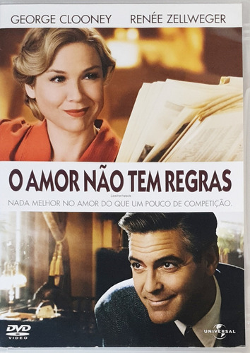Dvd O Amor Não Tem Regras George Clooney Renée Zellweger 