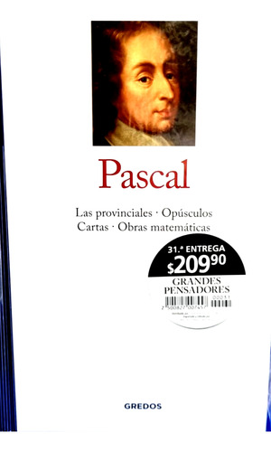Grandes Pensadores Rba Número 31 Pascal Volumen 2