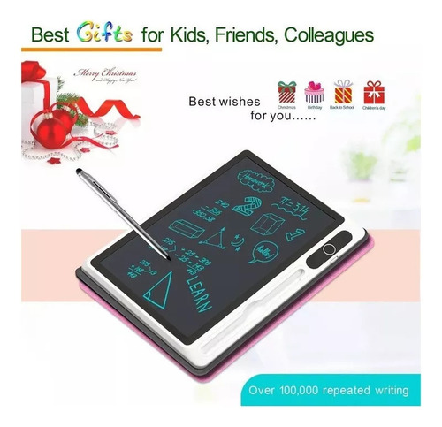 Tableta De Escritura Lcd De 10,1 Con Funda Protectora