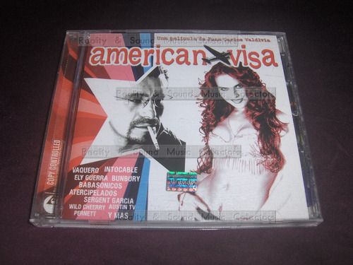 American Visa Cd Soundtrack Intocable Austin Tv Babasonicos