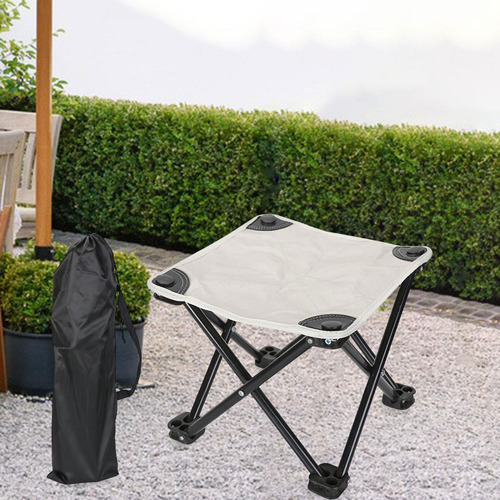 Taburete Plegable, Silla, Taburete Plegable Con Bolso