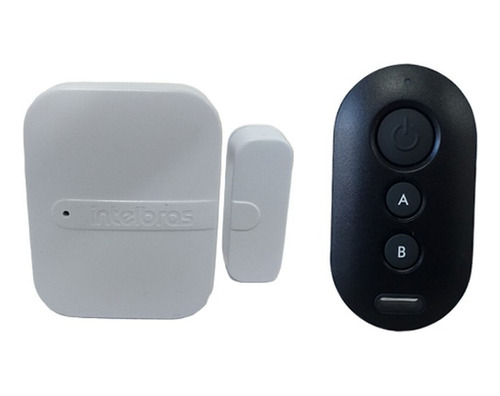 Kit 1 Sensor Porta Xas 4010 1 Controle Para Alarme Intelbras