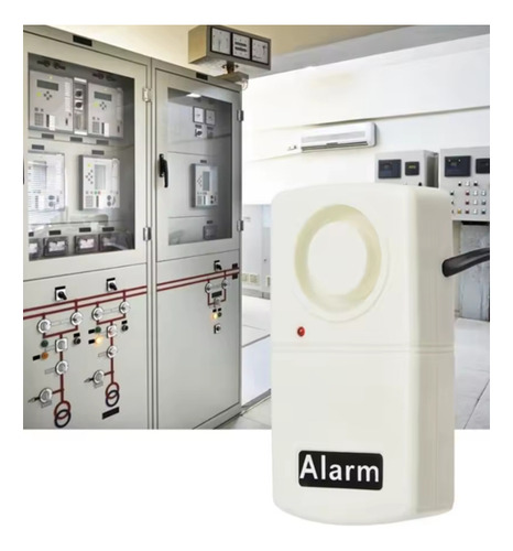 Alarme Sirene Falta Interrupção Queda Energia Elétric/bivolt Branco