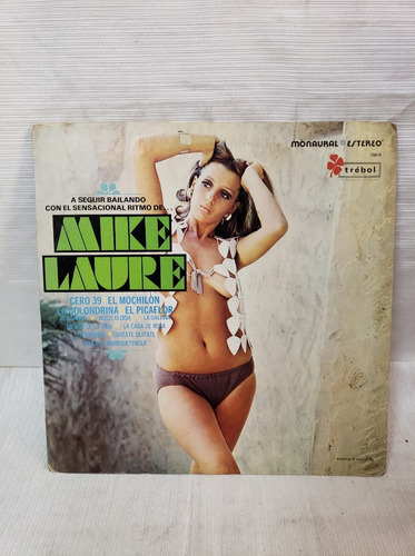 A Seguir Bailando Con Mike Laure Disco Lp Vinilo Acetato 