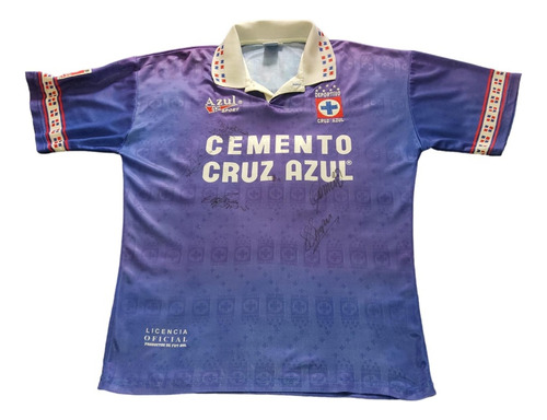Jersey Cruz Azul 1994 Firmada Hermosillo Zamora Sixtos