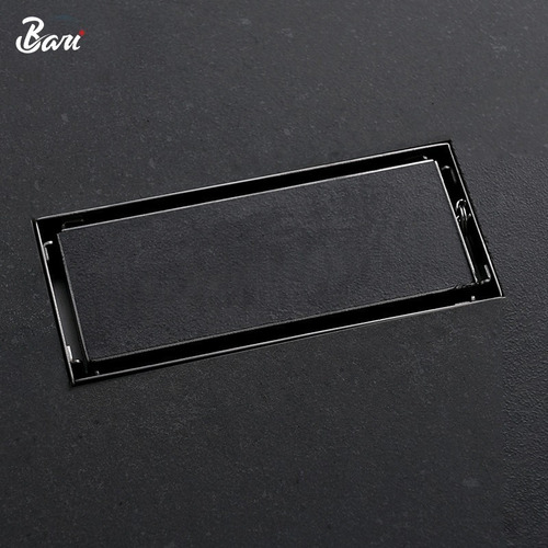 Drenaje De Piso En Acero Inoxidable Rectangular De 18cm Bari
