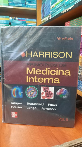 Principios De Medicina Interna Harrison 16ª Ed. Vol 2.