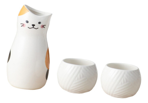 A Juego De Vasos De Cerámica For Botella De Sake, Vasos De