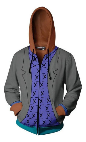 Bojack Horseman Zip Hoodie Moda Adulto Traje