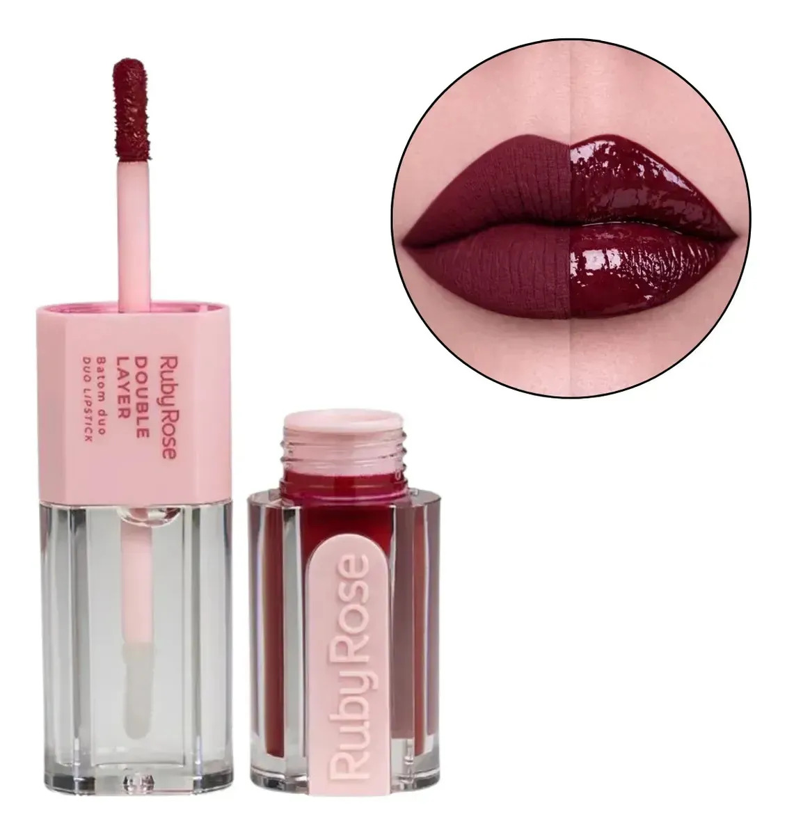 Ruby Rose Batom Duo Double Layer Dl80