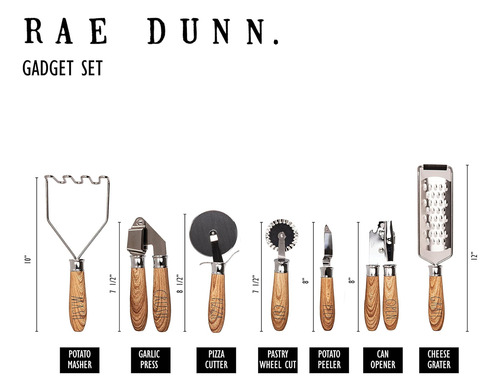 Rae Dunn Everyday Collection 7 Piezas Set De Cocina De Cocin