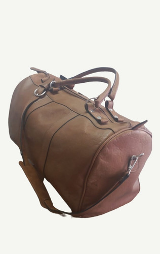 Imagen 4 de 7 de Bolso De Viaje De Cuero Marca Lazo