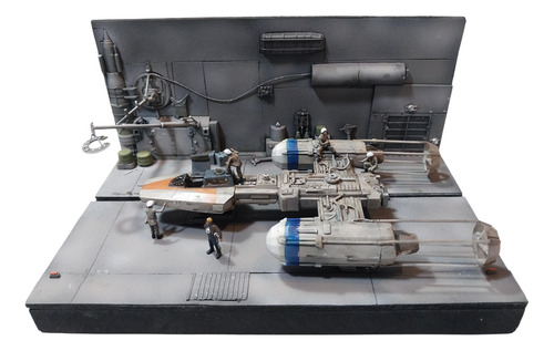 Y Wing Star Wars Nave Diorama 1/100 Maqueta Armada