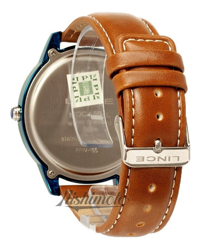 Relogio Lince Masculino Digital Mdc4594l Pxmx Aço Couro