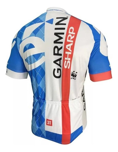 Camisa Camiseta De Ciclismo Team Garmin Barbedo Uv Mtb Speed