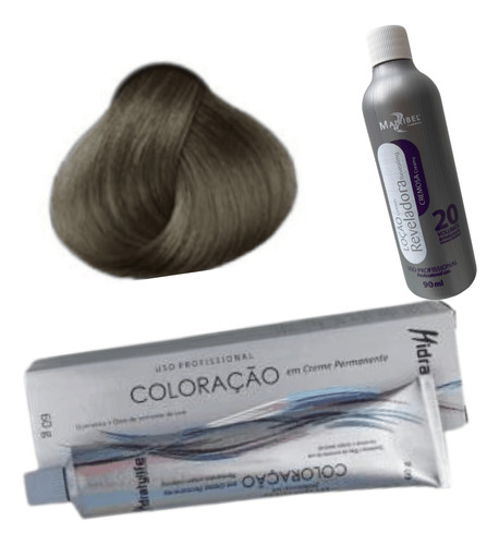  Tinta Cabelo Cinza 10.11 + Ox 20v 90ml Mairibel Hidratylife