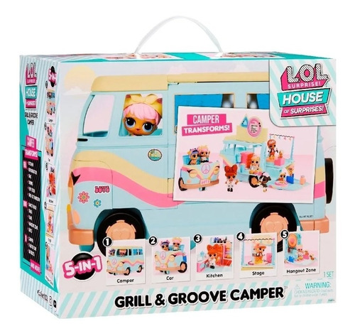 Lol Surprise Grill Groove Camper Original