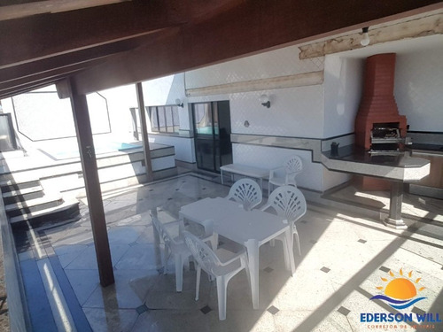 Imagem 21 de 25 de Cobertura Com 6 Quartos, Churrasqueira, Piscina, Sauna, Praia Do Morro Temporada - Ap00543 - 34898898