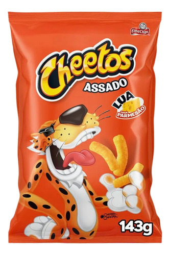 Cheetos Lua Parmesão Elma Chips Médio Kit Atacado 6 Und