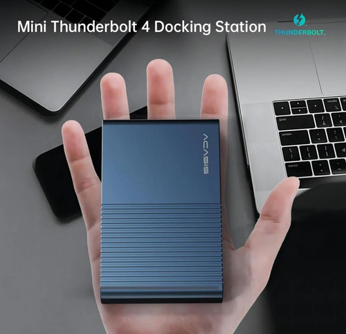 Dock Station Hub 5 Em 1 Usb-c Thunderbolt 4 40gbps