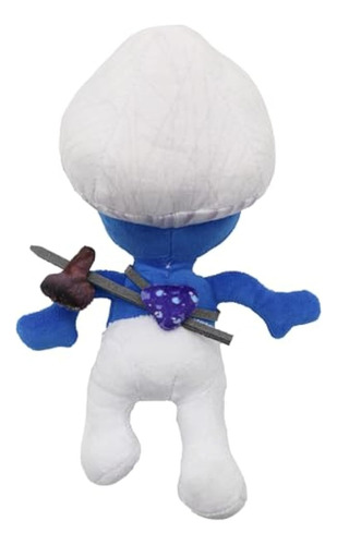 Ovittac Peluche De Gato Pitufo, 9.8 Pulgadas,