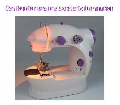 Maquina Coser Portatil Mini Sewing Machine Con Pedal