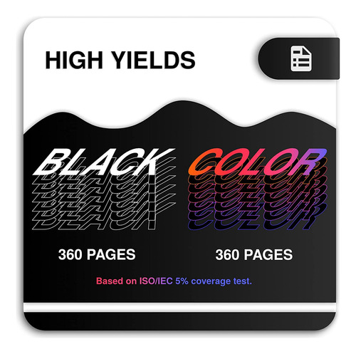 65xl - Cartuchos De Tinta Hp 65, Color Negro, Paquete Combin
