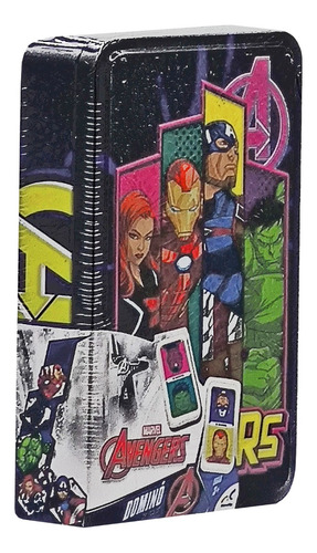 Juego Domino Avengers Mod.jca-452 Ver03 Marca Novelty®