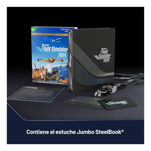 Simulador De Vuelo 2024 Premiun Delux Xbox Series X Windows