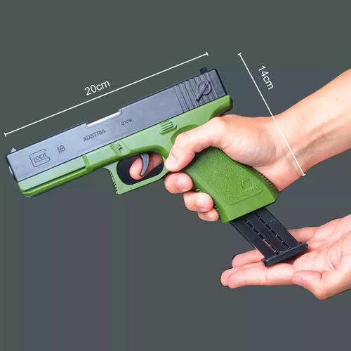 Pistola Arma De Brinquedo Com Dardos E Capsulas Arminha