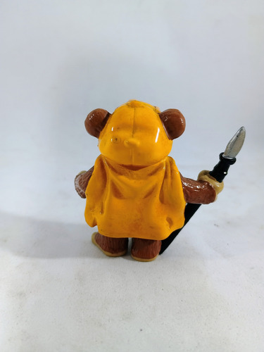 Boneco Mini Figura Ewoks Wicket Star Wars Lfl Importado 86