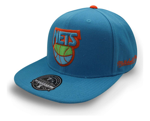 Jockey Mitchell & Ness Nba Mystery Van Nets Azul Cerrada