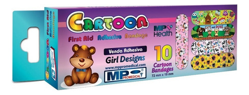 Curas Cartoon Niña M P Promedical