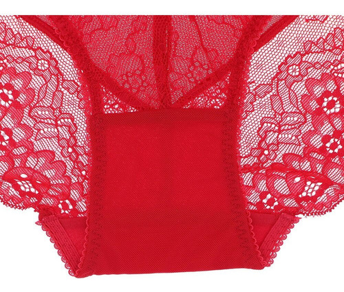 Bragas De Cintura Alta Para Mujer Y Tanga De Encaje,h