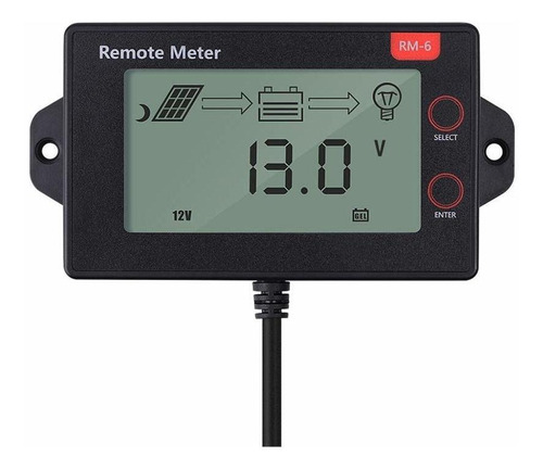 Hqst Pantalla Lcd Para Controlador Carga Mppt 12 V 24