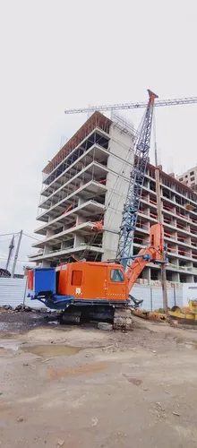 Pala Grúa Koering 405 Con Perforadora Soilmec R9g, Operativa