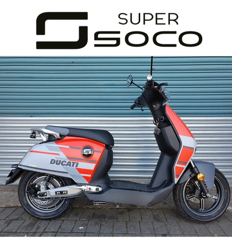 Imagen 5 de 8 de Moto Eléctrica Super Soco Ducati Tienda Oficial Pilar
