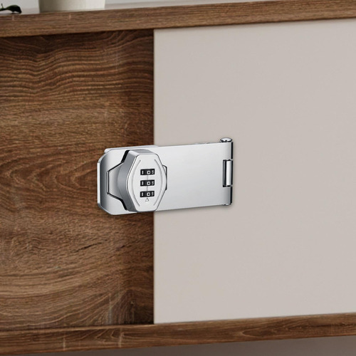 Y Cerradura De Combinación De Puerta De Argenta 8x4.1x2.3cm