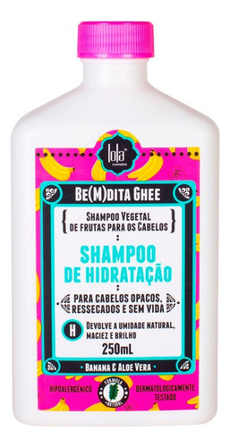 Lola Bemdita Ghee Shampoo 250ml + Mascara Hidratante 350gr