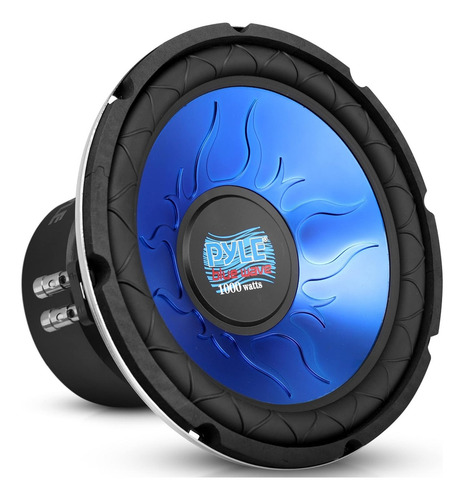 Bocina Subwoofer 10 Pulgadas para Coche 1000 Watts Pyle, Bobina de Voz Dual, Sistema de Sonido Estéreo del Auto