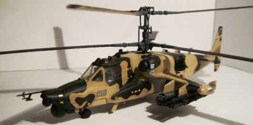 Helicóptero Ruso Ka 50 Sh Night Hunter By Zvezda # 7272