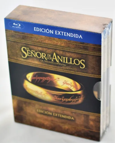 El señor de los anillos extendida bluray sales
