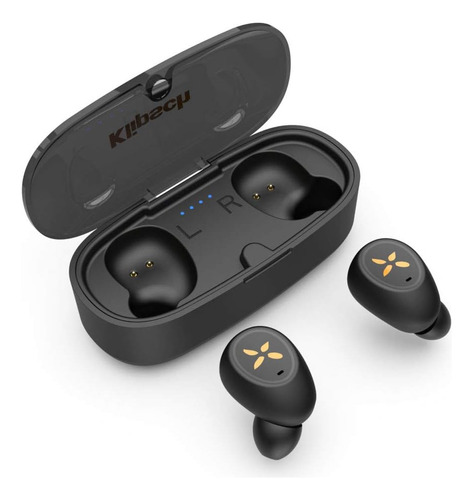 Auriculares inalámbricos Klipsch S1 Bluetooth Ipx4 True, color negro