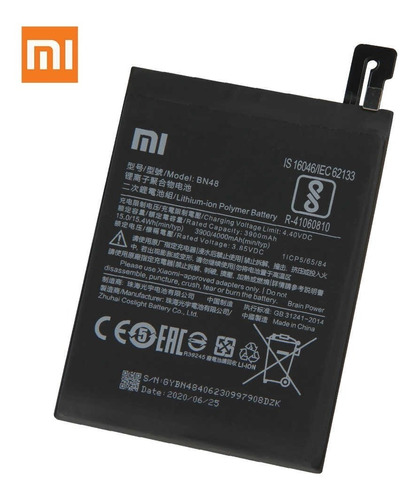 Batería Xiaomi Redmi Note 6 Pro Bn48 Original